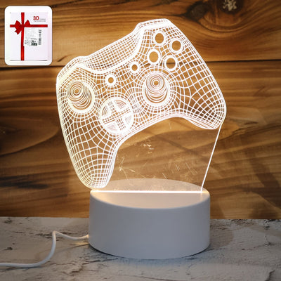 3D Acrylic LED Night Lamp – Game  Decorative Light for Gamers