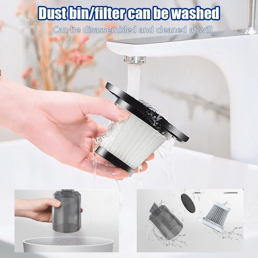 3 in 1 Portable Car Vacuum Cleaner